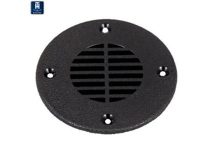 TH - 4in Floor Drain  Black - FD-4-DP
