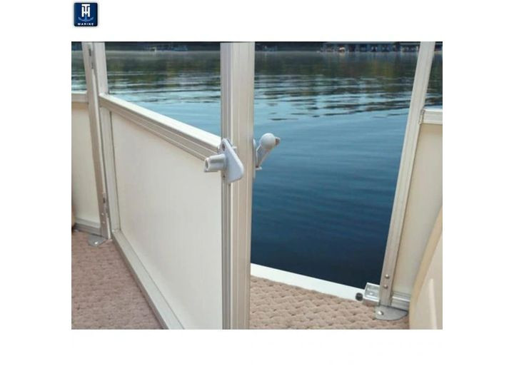 TH - Pontoon Gate Latch  Gray - GL-2-DP