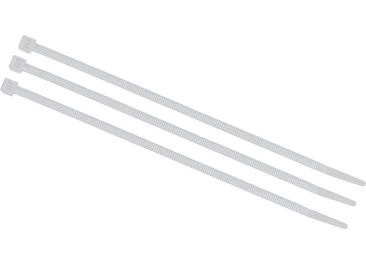 Southwire - 4in 18lb Natural Cable Tie 100 Per Bag - BL4M9-C