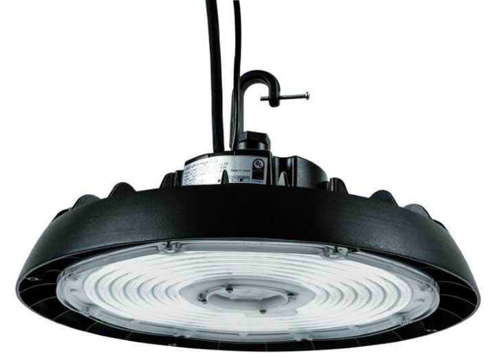 Southwire - 1pk 150w 24000l Led Round High Bay 50k Commercial Lighting Black - HBC-24L-50K-PS