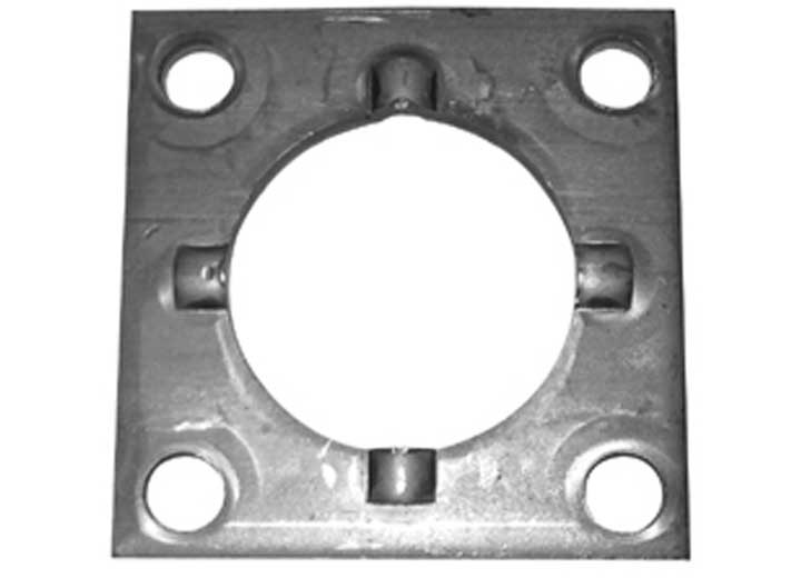 TRP - Axle Spindle Brake Flange  4 Hole Square; 3500 Lbs Capacity - PFL-42.27