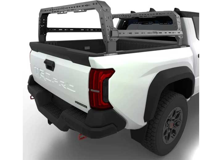 TUWA Pro - 05c Toyota Tacoma Tuwa Pro Shiprock Height Adjustable Bed Rack With Roof Rails - BR47310-RR