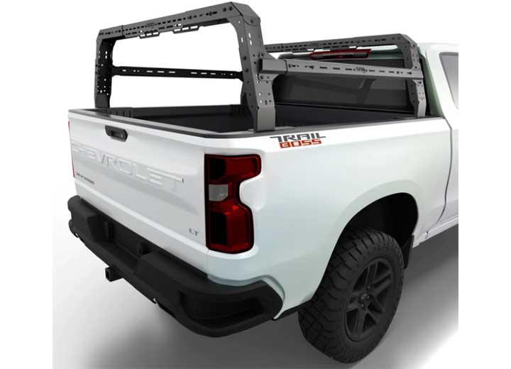 TUWA Pro - 04c Gmc Sierra Tuwa Pro Shiprock Height Adjustable Bed Rack With Roof Rails - BR47515-RR