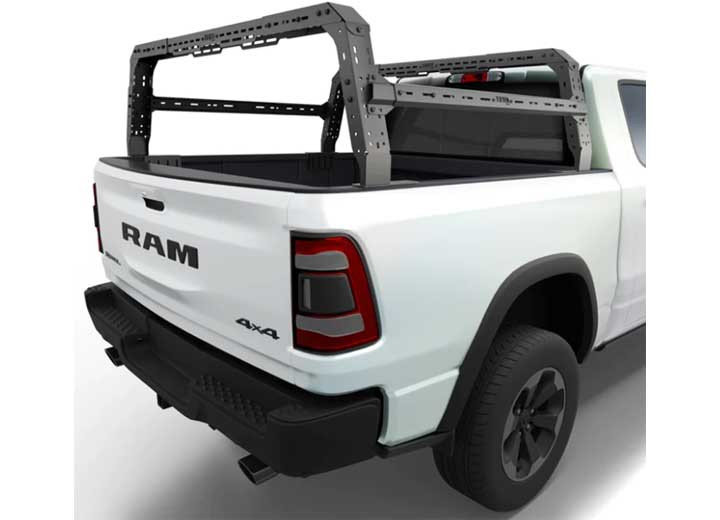 TUWA Pro - 02c Dodge Ram(no Rambox) Tuwa Pro Shiprock Height Adjustable Bed Rack With Roof - BR47615-RR