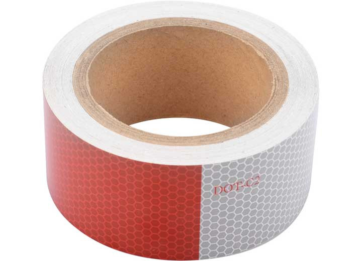 Tow-Rite - Reflective Tape 50ft 6 Red/silver X 2 Wide - RT1126