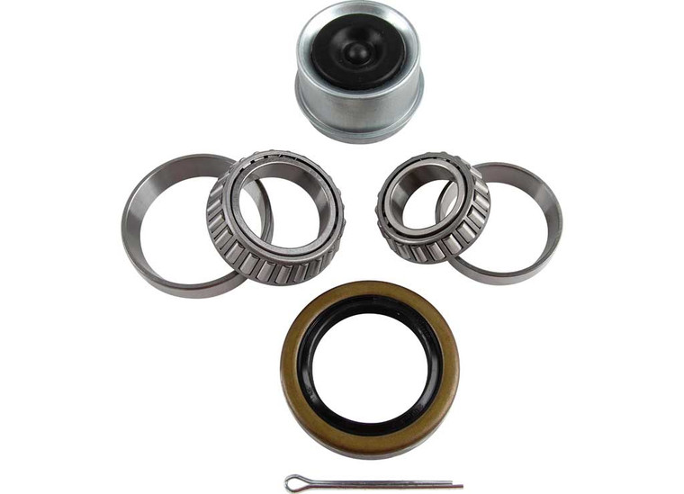 Tow-Rite - Bearing Kit 3500 Lbs Seal 1.719 Grease Cap 3500 Lbs 1.99 Cotter Pin  Ezlube - RTBEA350-EZ