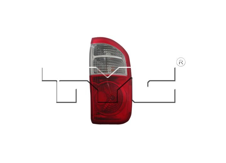 TYC - Capa 0406 Ty Tndra (std Bed/double Cab) Taillamp Assy Rh - 11-6037-00-9
