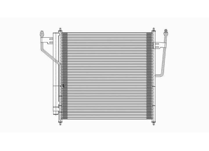 TYC - Air Conditioning Condenser Nissan Titan 20042015; Armada 0515; Infiniti Qx56 0410; Armada 0404 - 3239