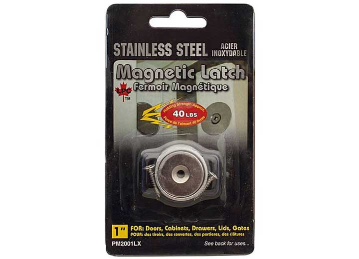 Tyler Holdings Ltd - Magnetic Latch Flush Mount 1 Dia 40 Lb Pull - PM2001LX40LB