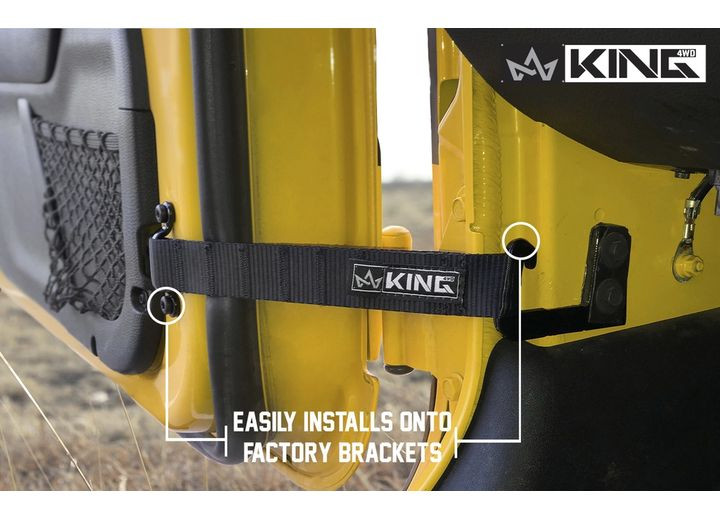 Overland Vehicle Systems - Interior Door Strap All Jeep Years - 16010001