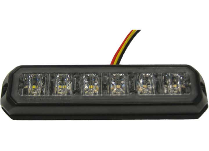 Uni-Bond Lighting - 5in Warning Light Led Amber - E-915AA
