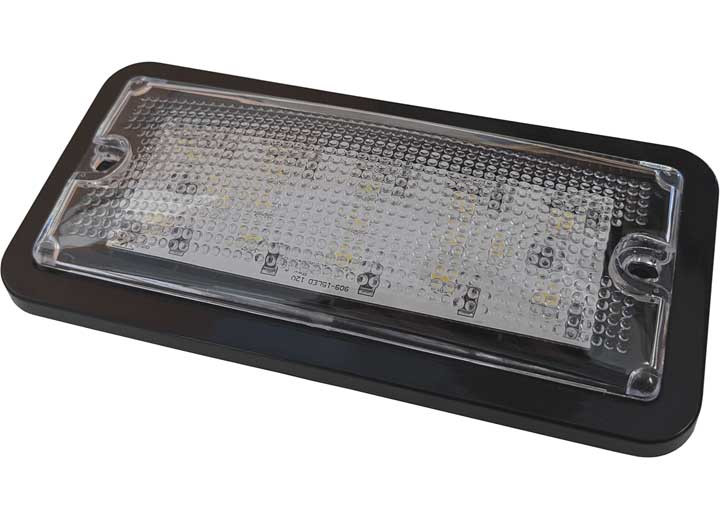 Uni-Bond Lighting - Led 53/4in X 23/4in Cool White Utility/dome Lamp Black Base - LDL6034C