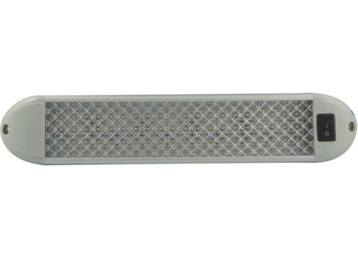 Uni-Bond Lighting - Led 8in X 11/2in White Utility/dome Lamp On/off Switch 33dio - LDL8015C