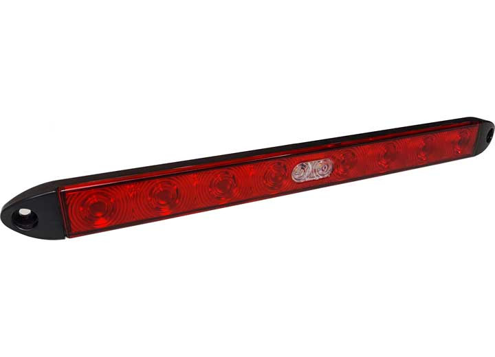 Uni-Bond Lighting - Led 15.5in Slim Line Stt/backup Light Bar Red/white 12diodes - LLB1155S-12RW