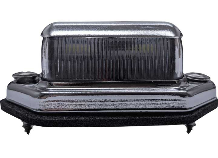 Uni-Bond Lighting - Led License Lamp Chrome Housing  2diodes - LLP2020