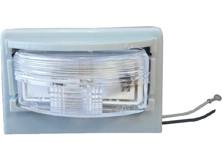 Uni-Bond Lighting - Led License Lamp Kit (led12252l & Pigtail) In Grey Housing - LLP2102