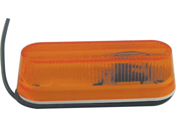 Uni-Bond Lighting - (1 Bulb) 11/8in X 3.5in Thinline Marker Lamp Amber - ML1030A