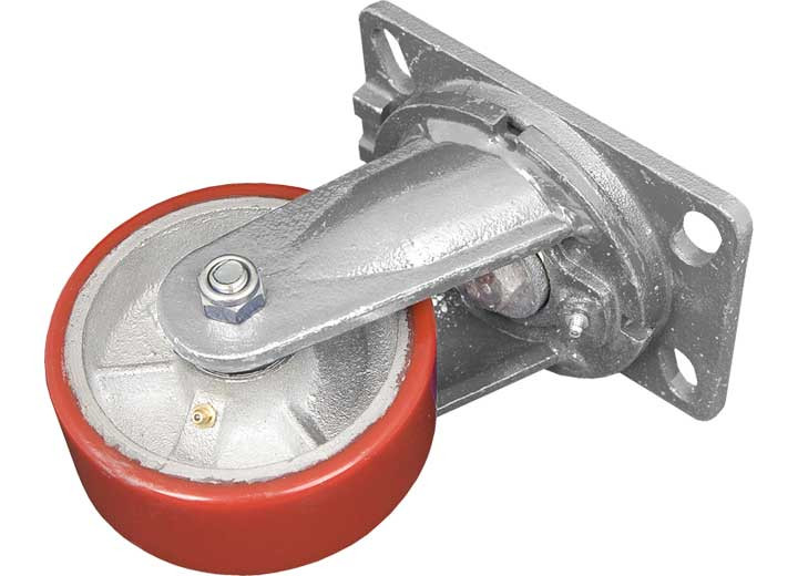 Ultra Fab - Ultra Swivel Skid Wheel  5 In  For Class Csilver And Red - 48-979012