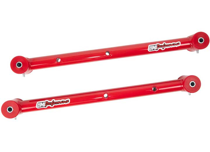 UMI Performance INC - 6472 Gm Abody Tubular Lower Control Arms Red - 4015-R