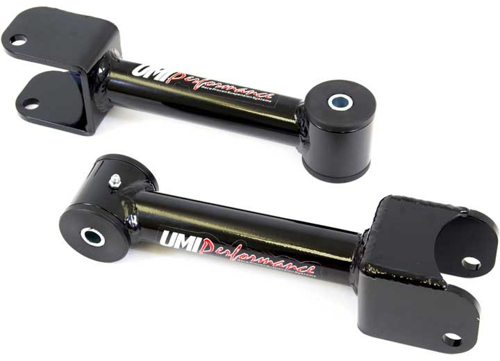 UMI Performance INC - 6872 Gm Abody Tubular Nonadjustable Upper Control Arms Black - 4016-B