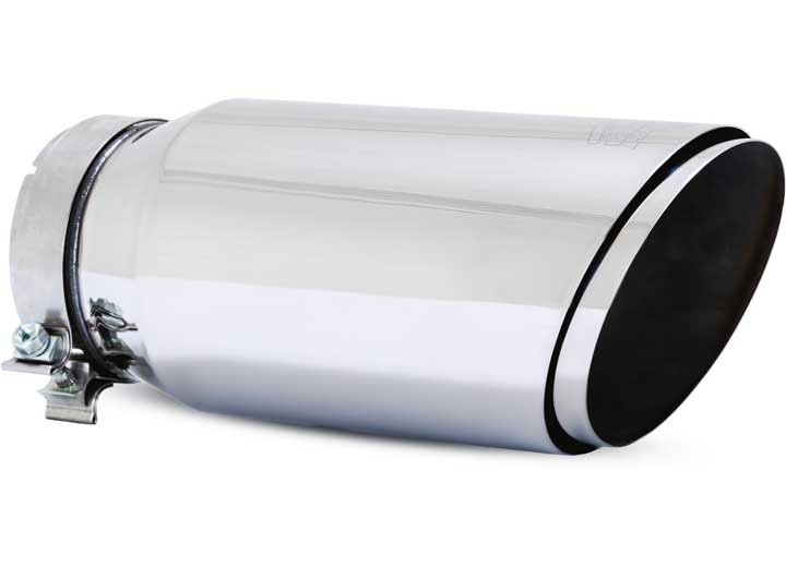 Vance and Hines - Universal 5in X 6.5in X 16in Polished Twin Slash Exhaust Tip - 26914
