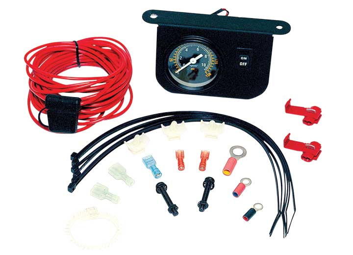 Viair Corporation - Illuminated Dash Panel Gauge Kit (30 Amp) - 20062