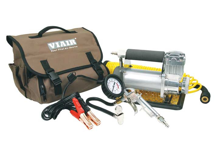 Viair Corporation - 400pa Automatic Portable Compressor Kit (33% Duty 40 Min. @ 30 Psi Sealed) - 40045