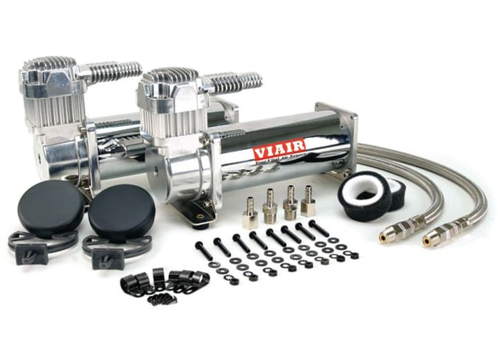 Viair Corporation - Dual Stealth Black 444c Highperformance Value Pack (200 Psi 444c/2) - 44442