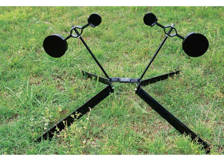 Viking Solutions - Dual Spinner Target With 2in And 4in Gong Plates - VKS-VST001