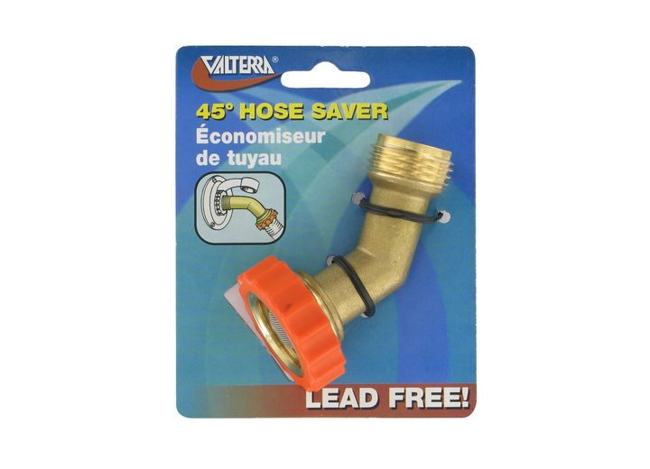Valterra - Hose Saver 45 Degrees Brass Leadfree Carded - A01-0019VP