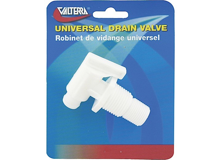 Valterra - Universal Drain Valve Threaded Carded - A01-2026VP