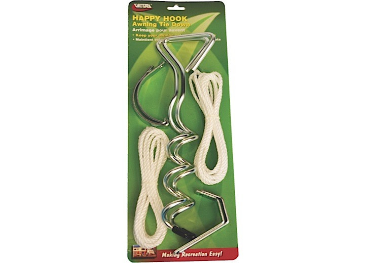 Valterra - Happy Hooks With Cord And Spiral Stakes Carded - A30-0200