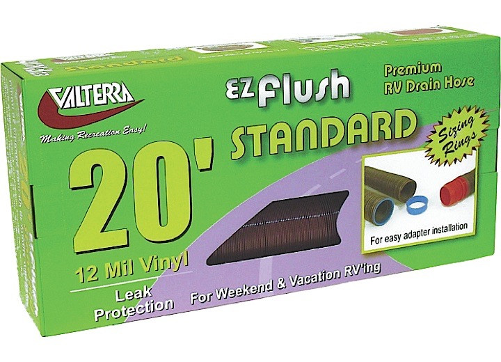 Valterra - Ez Flush Std. Drain Hose 20 - D04-0016