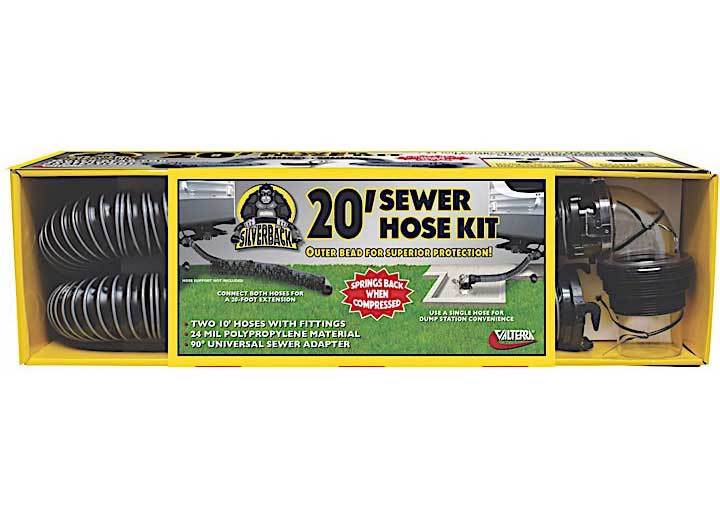 Valterra - Silverback Sewer Hose Kit 20ft Boxed - D04-0675