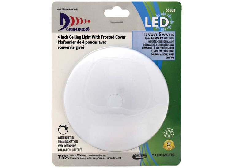 Valterra - Led Ceiling Light 4in Coolwhite - DG72411VP