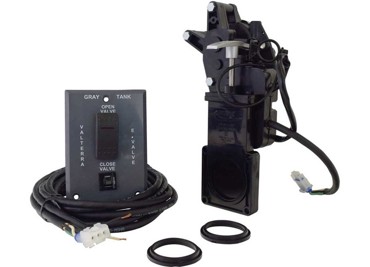 Valterra - Evalve Electric Waste Valve System W/switch 11/2in No Fittings Boxed - E1001NEVP
