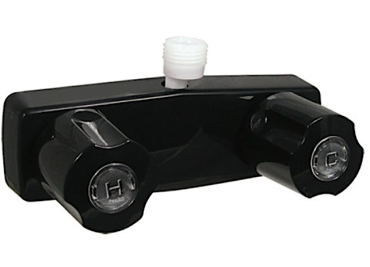 Valterra - Shower Valve W/ Vac Brkr 4in 2 Knob Plastic Black - PF213741