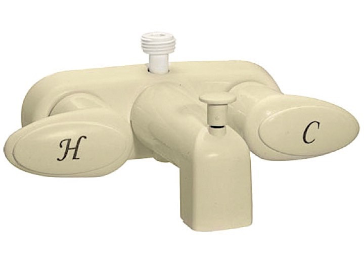 Valterra - Tub/shower Faucet 4in 2 Lever 1/4 Turn Plastic Biscuit - PF223161