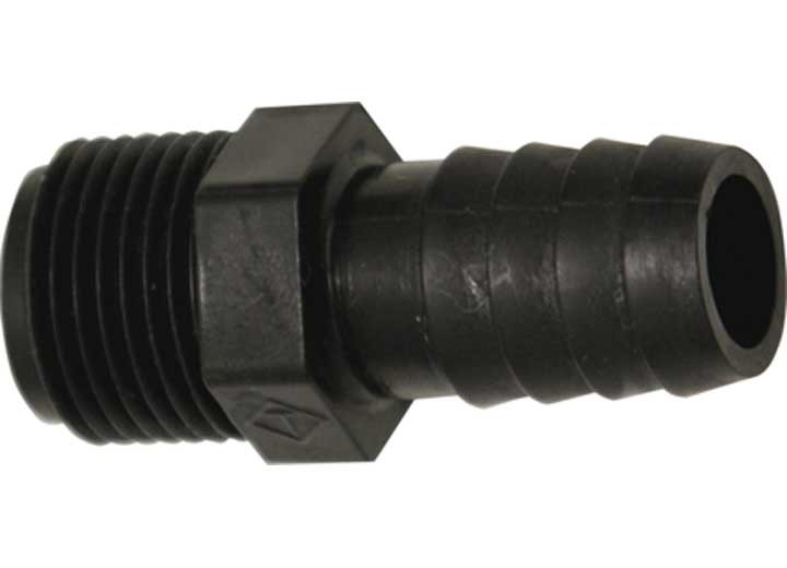 Valterra - Male Adapter 1/4in Mpt X 3/8in Barb - RF850