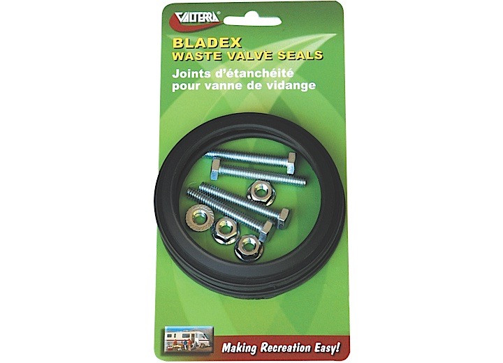 Valterra - Bladex Valve Seals 3in With Hardware 2 Per Card - T1003-9VP