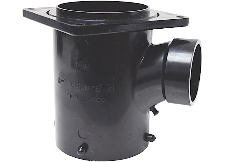 Valterra - 3in San Tee Reducing  3in Bayonet X 3in Rotating Flange X 11/2in Hub - T1011