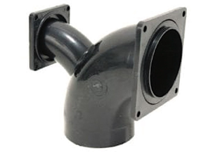 Valterra - 2way Ell 3in Spigot X 3in Rotating Flange X 11/2in Rotating Flange - T1036-1