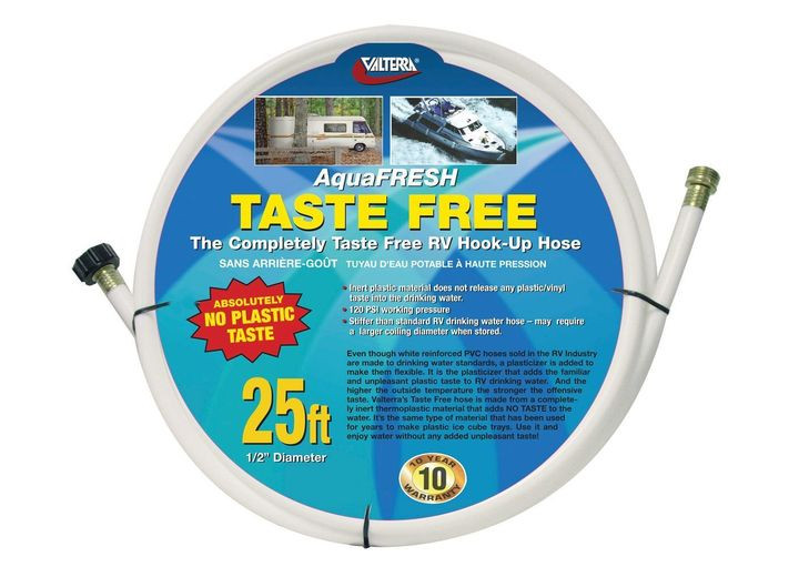 Valterra - Drinking Water Hose Taste Free 1/2in X 25ft - W01-0004