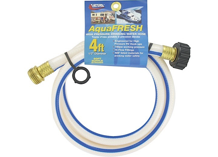 Valterra - Drinking Water Utility Hose 1/2in X 4 - W01-5048