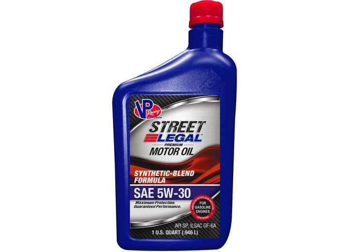 VP Racing - Street Legal Syntheticblend Formula 5w30 (gf6) 1qt  Case Of 12 - VP3753043C