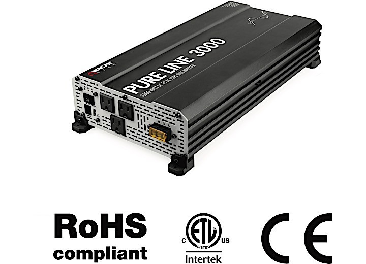 Wagan Corporation - Etl Pureline 3000w Power Inverter - 3810