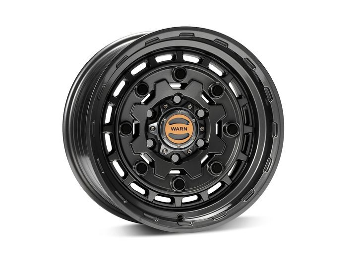 Warn - Six Lug Epic Jackhammer Wheel;17x8.5; 6x5.5 Bolt Pattern; Et0 Black - 104489
