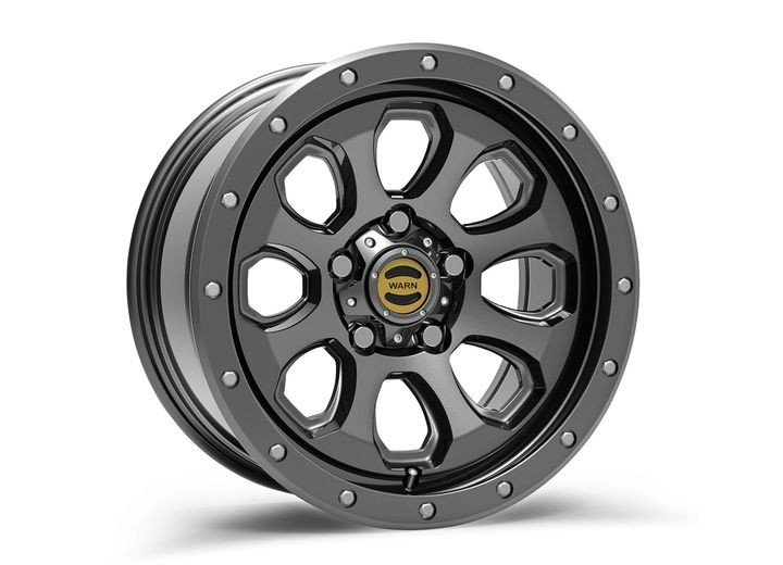 Warn - Epic Wheels Moonsault Gunmetal 17x8.5 Diameter 5x5 (5x127) Bolt Pattern 0 Offset - 106686