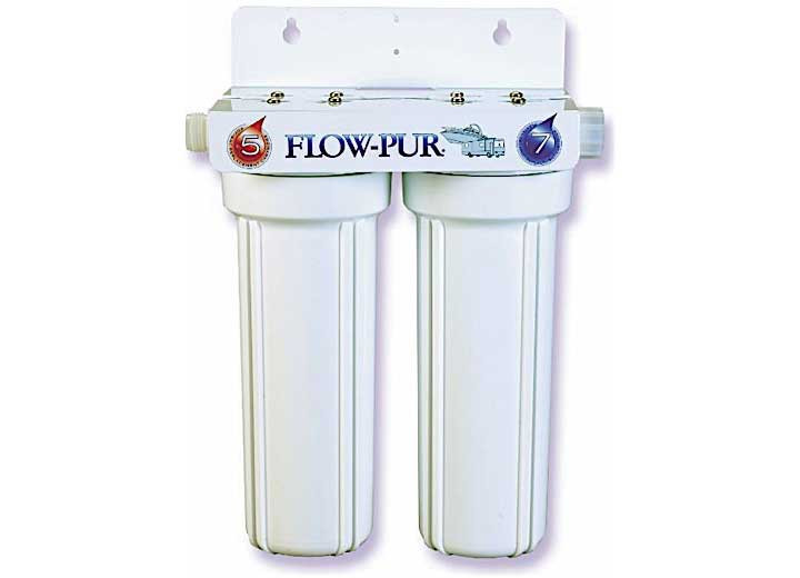 Watts Water Quality - Flowpur Ultimate Dual Exterior Water Filter Kit With #7 & 5 Ctgs - POE12DSA1KDF