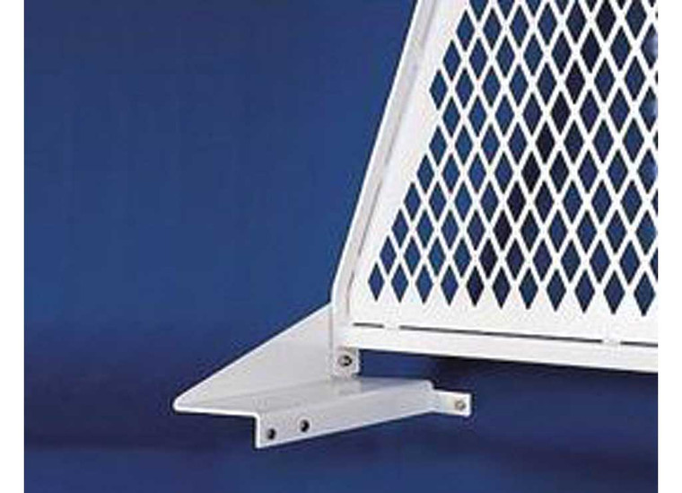 Weather Guard - Fullsize Headache Rack Mounting Kit 63.5in64.0in Steel Frame Brite White Armor Tuf Powdercoat - 7732